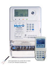 Load image into Gallery viewer, MET008 Metro Three Phase Prepay Meter with Wired Keypad