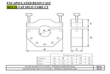 Load image into Gallery viewer, Hobut Encapsulated Multi Ratio Current Transformer- ratios 100/5A - 400/5A