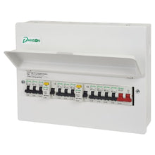 Load image into Gallery viewer, Danson 10 Way 100A 16 Module High Integrity Consumer Unit with 10 MCBs