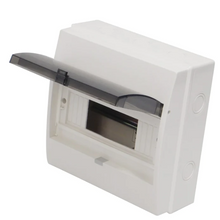 Load image into Gallery viewer, 8 Way Wall Mounted Din Rail Enclosure