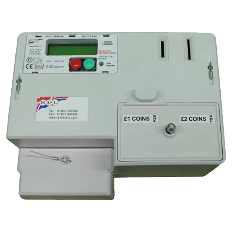 RDL £1 & £2 Coin Pre-Payment Meter