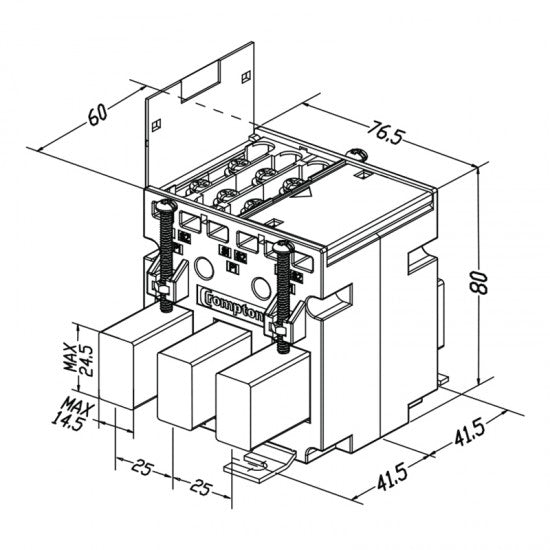 M3N1-25 Three Phase Current Transformer