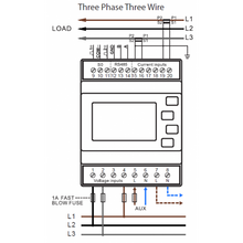 Load image into Gallery viewer, Smart Process SDM630MCT Modbus MID Three Phase Power Analyser