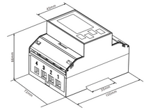 Load image into Gallery viewer, Smart Process SDM630 Mbus MID Three Phase Power Analyser
