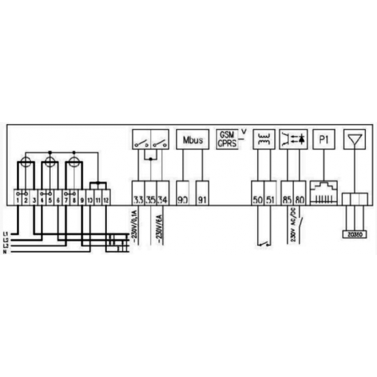 Iskra - MT382 Three Phase Direct connected Check Meter ( Meter Online )