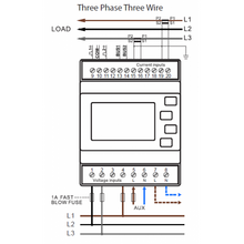 Load image into Gallery viewer, Smart Process SDM630MCT Mbus-MID Three Phase Power Analyser