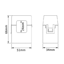 Load image into Gallery viewer, T24 200AMP/ 0.333MV Split Core Current Transformer