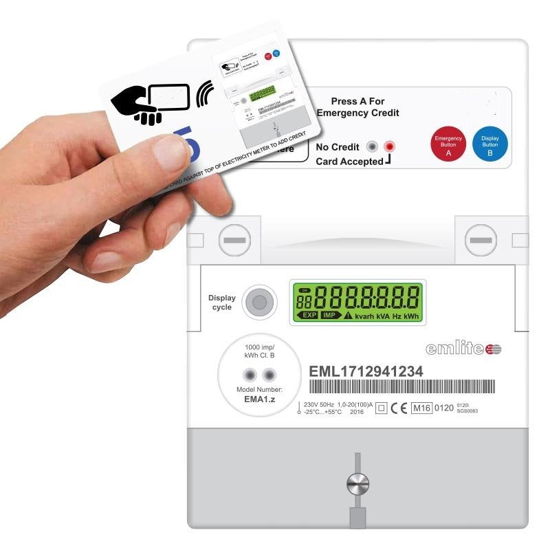 Emlite MP23 RFID Card Meter