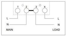 Load image into Gallery viewer, AnyMeters.co.uk Kholer AEL MF1.11 Single Phase Wall Mounted Wiring Diagram