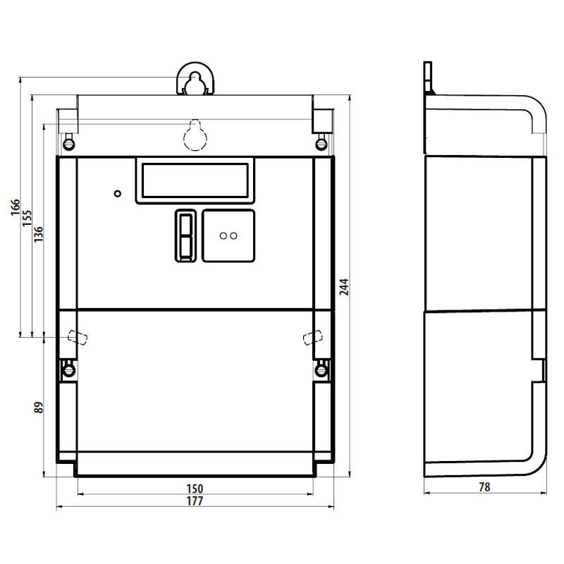 Iskra AM550 Three Phase Direct Connected Power Analyser