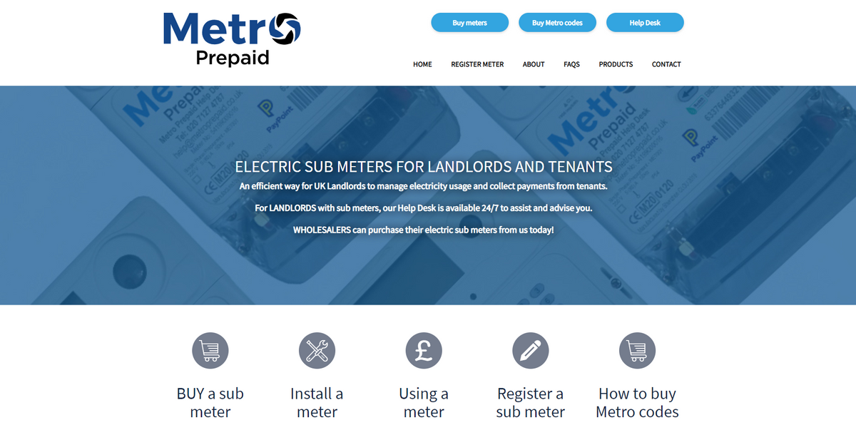 AnyMeters.co.uk How Your Tenants Top Up Their Metro Prepaid 