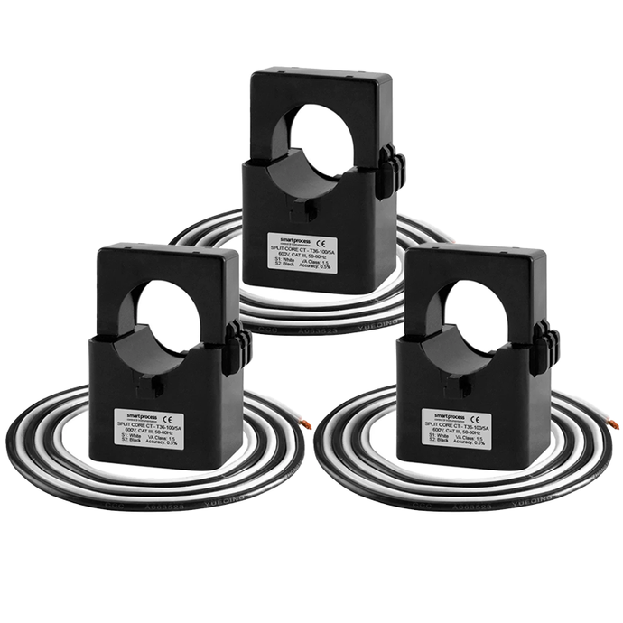 Anymeters 3x T36 Split Core Current Transformers