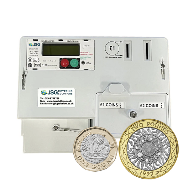 RDL £1 & £2 Coin Pre-Payment Meter