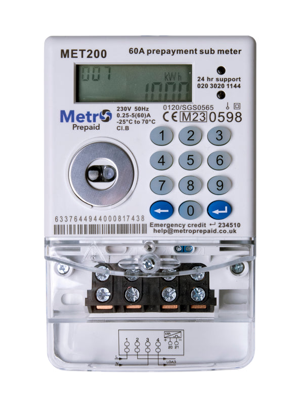 Metro 200 Single Phase Prepay Meter