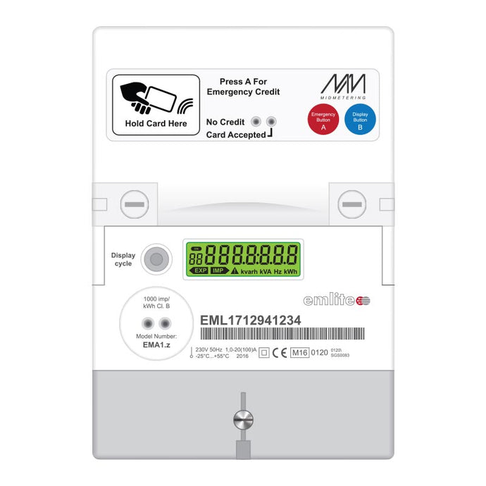 EmLite RFID Card Meter for caravans 