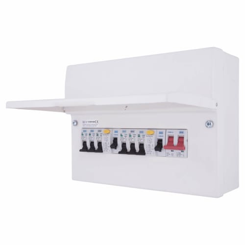 BG Fortress 100A 6 Way 12 Module Consumer Unit