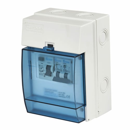 Europa Garage Consumer Unit with 1 MCB