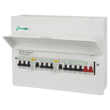 Load image into Gallery viewer, Danson 10 Way 100A 16 Module High Integrity Consumer Unit with 10 MCBs
