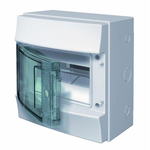 8 Way Wall Mounted Din Rail Enclosure