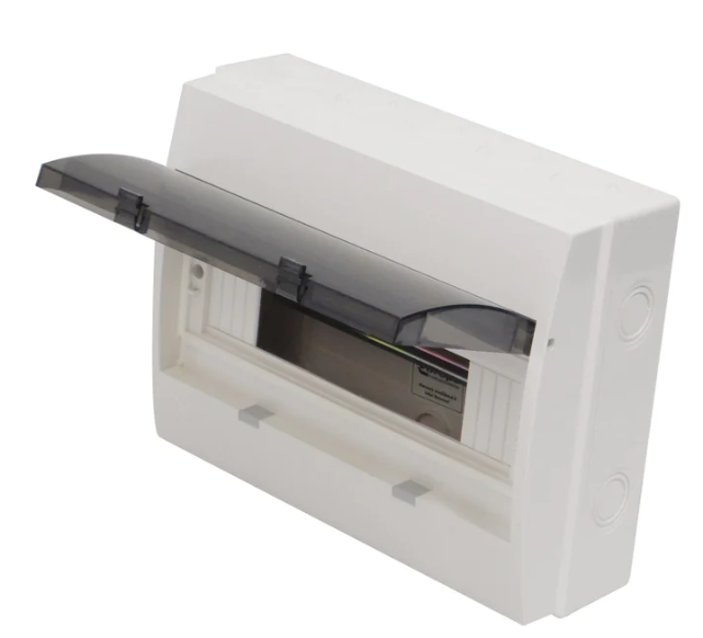 12 Way Wall Mounted Din Rail Enclosure
