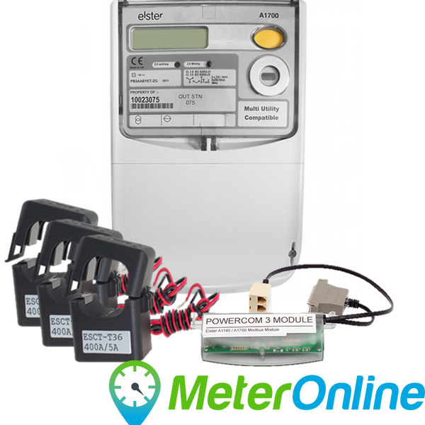 Elster A1700 CT Operated Three Phase Power Analyser ( MeterOnline Ready )