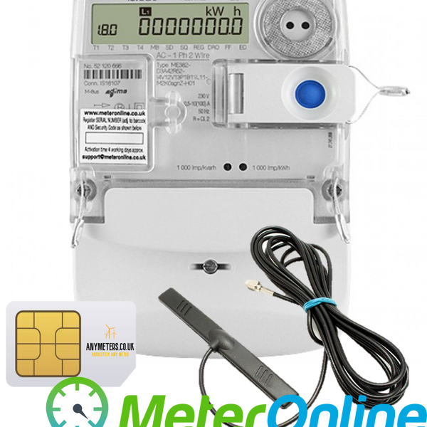 Iskra ME382 Single Phase Remote Monitoring Meter ( MeterOnline Ready)