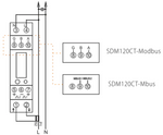 Smart Process SDM120CT-MOD MID Single Phase Power Analyser