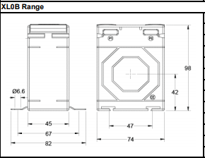 XL0B Tape Wound Current Transformer