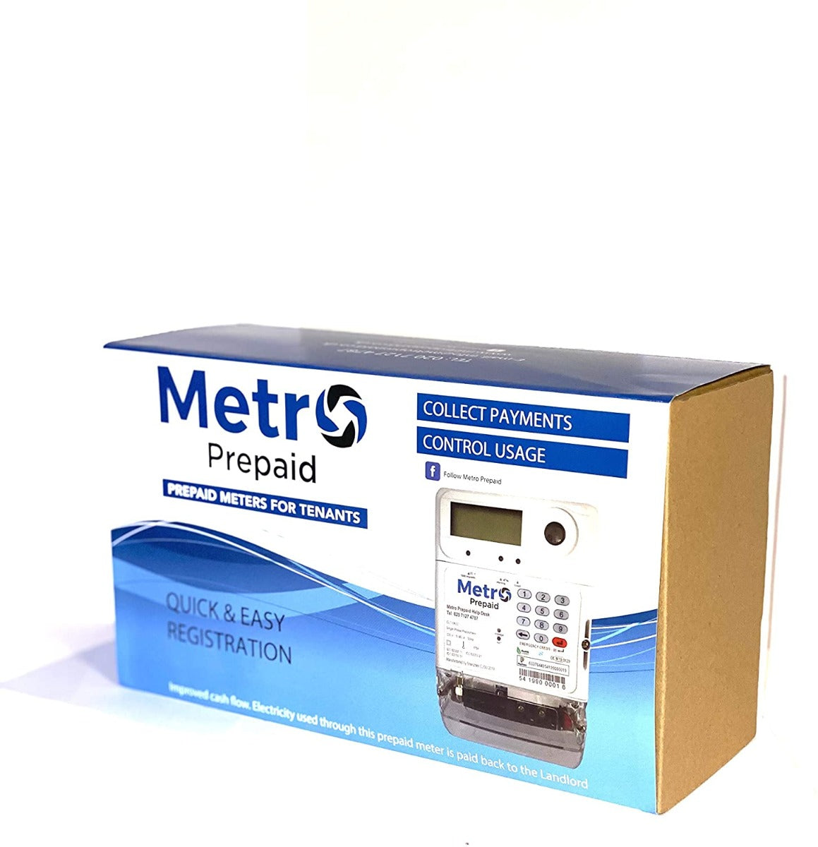MET002 Metro Three Phase Prepay Meter met002-metro-three-phase-prepay-meter