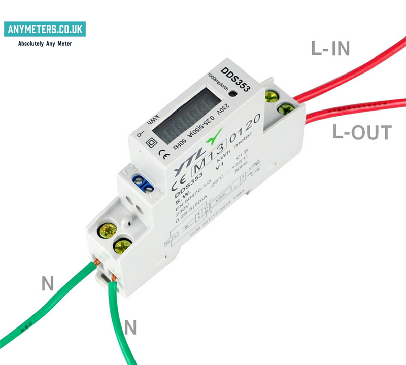 DDS353-MID Single Phase 45A Power Analyser