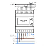 Smart Process - SDM630MCT-Mv Three Phase Power Analyser