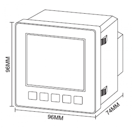 Eastron Smart X96-5-MID Panel Meter