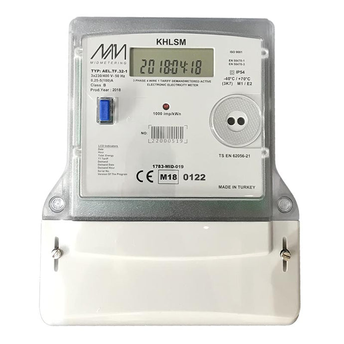 AEL TF-32 Three Phase Electric Meter 