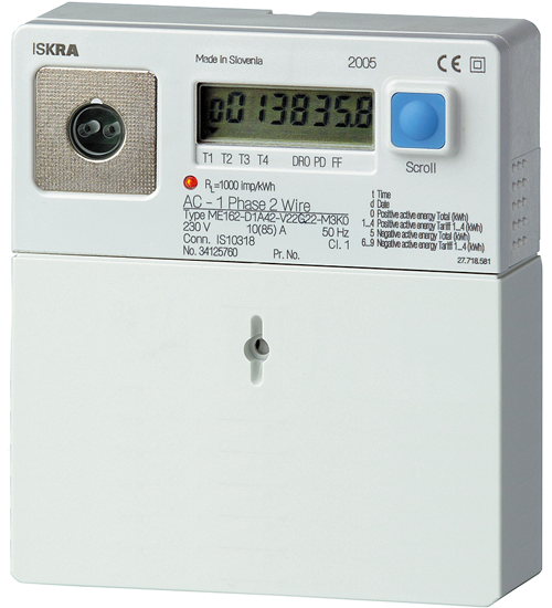 Iskra ME162 Single Phase Economy 7 Meter Check Meter
